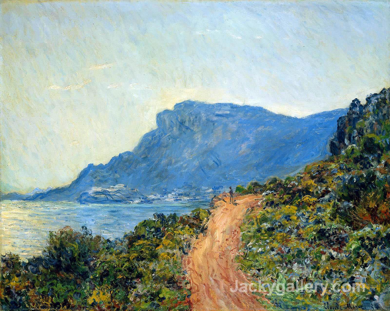 The Corniche of Monaco by Claude Monet paintings reproduction